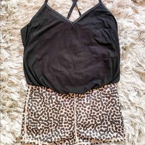 Rare! Lululemon shorts active romper size 6